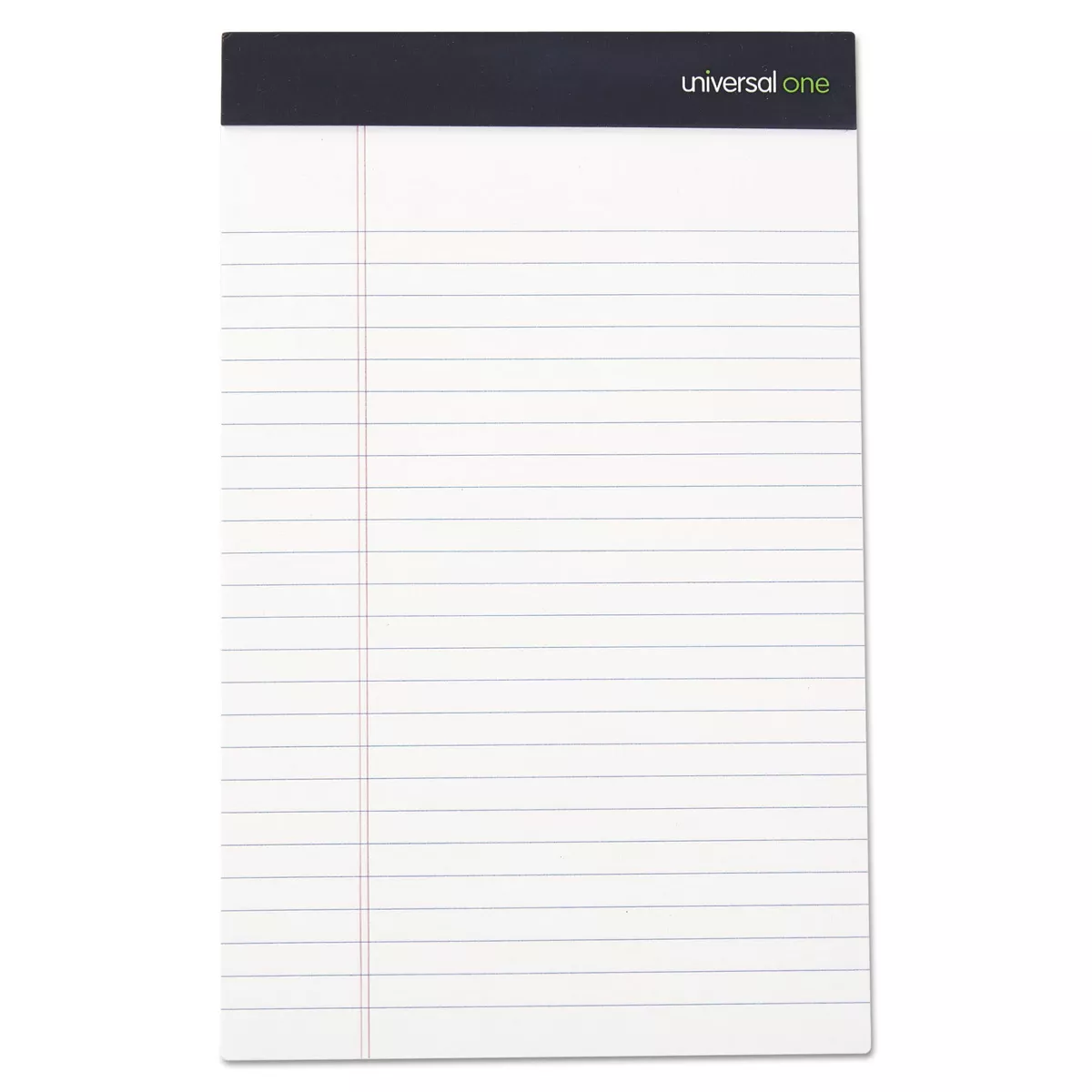 Universal Premium Ruled Writing Pads White 5 x 8 Legal Rule 50 Sheets 12 Pads 57300