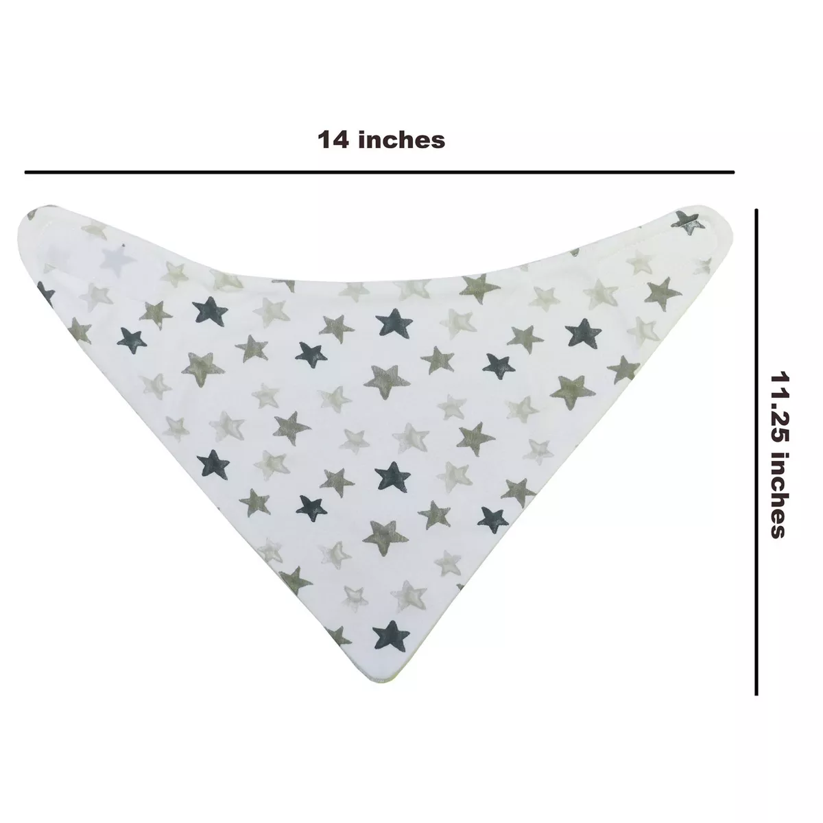 Neat Solutions Bandana Bib Set - Neutral - 3pk