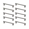 Franklin Brass 10pk 5" Francisco Pull Heirloom Silver