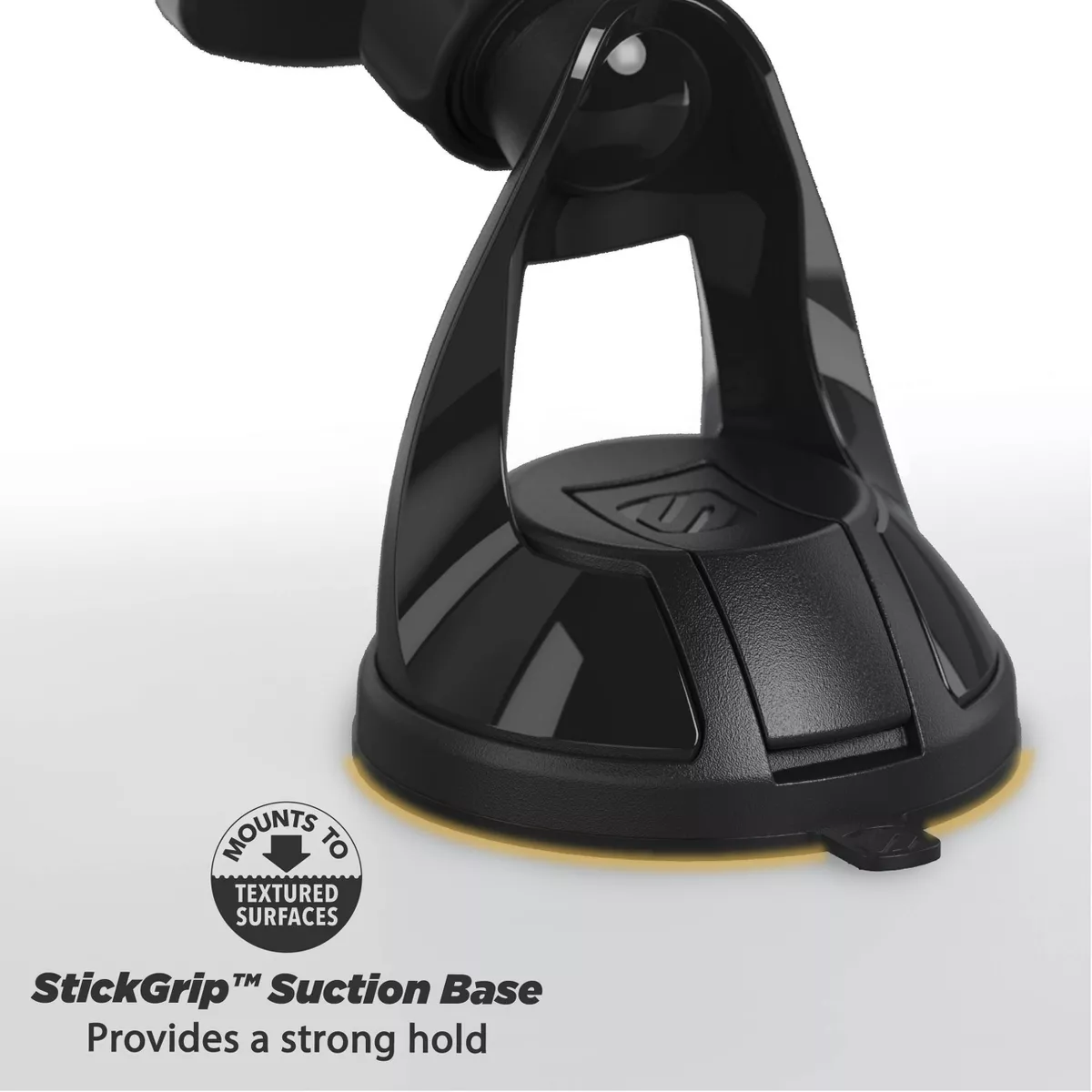 Scosche MagicMOUNT Pro Magnetic Window/Dash Mount - Black/Silver