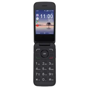 AT&T Prepaid Alcatel SMARTFLIP Phone (4GB) - Black