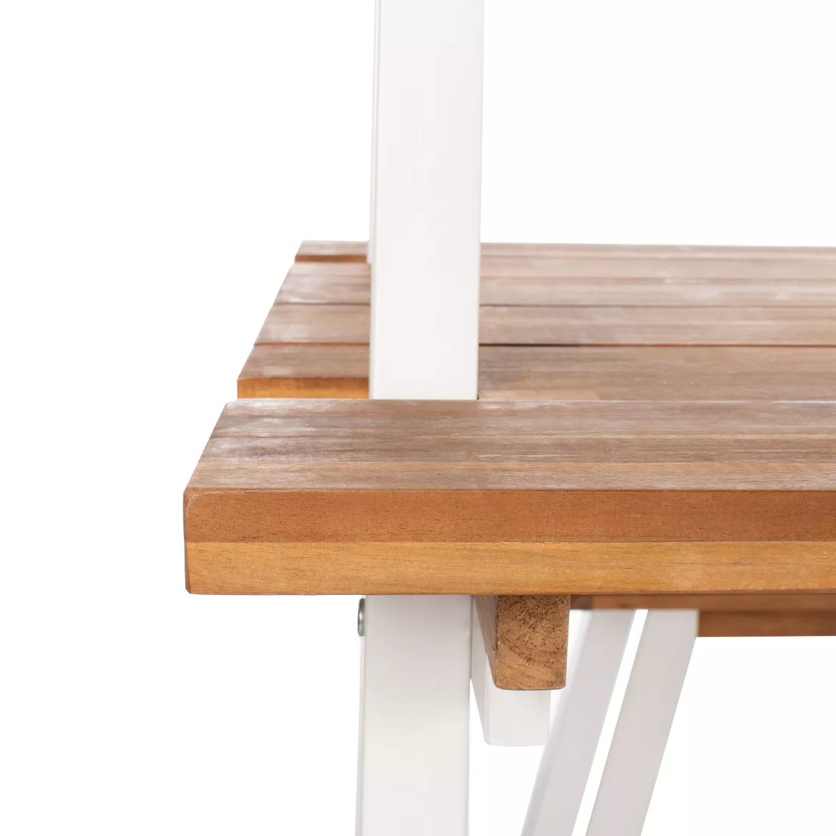 Willamy 3pc Dining Set - Natural/White - Safavieh