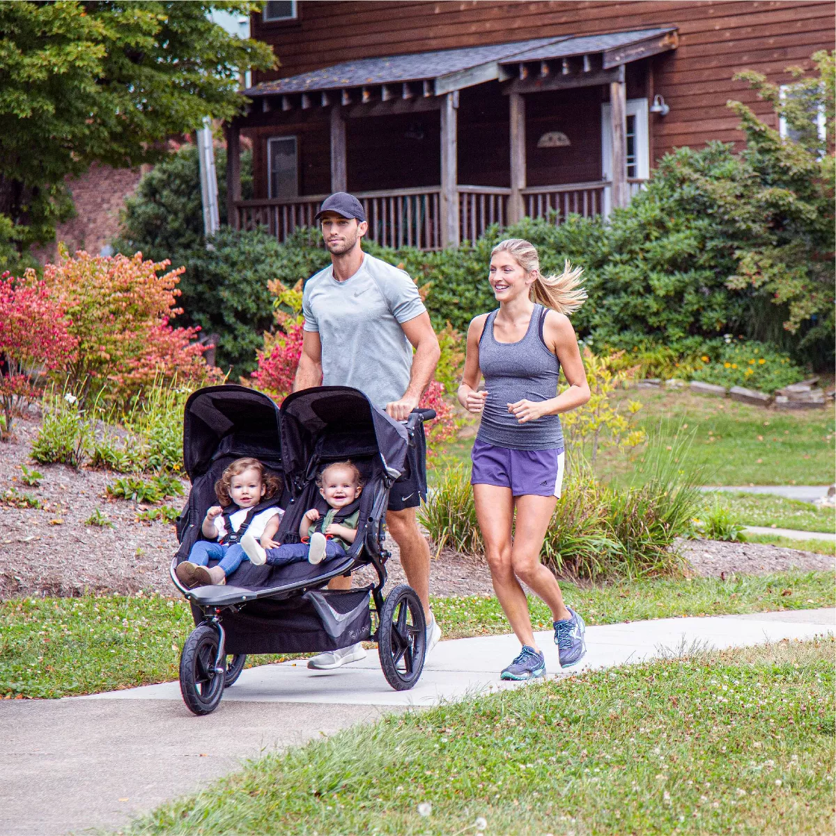 BOB Gear Revolution Flex 3.0 Duallie Jogging Stroller - Graphite Black