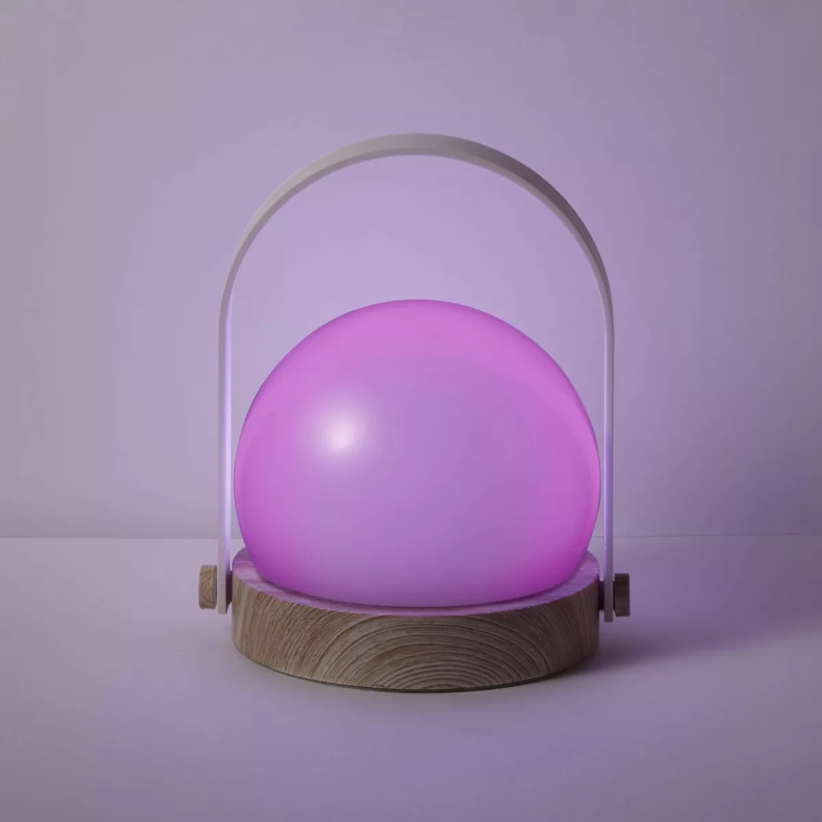 Portable Wood Nightlight White - Pillowfort™