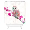 Quinceowl Shower Curtain Ivory - Deny Designs