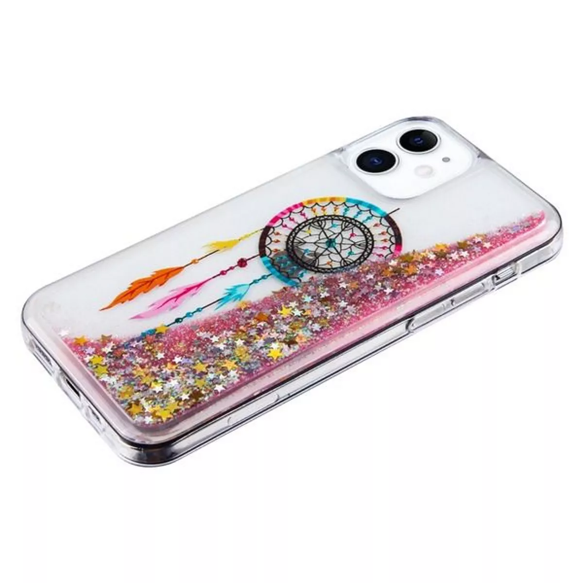 Airium Quicksand Glitter Hybrid Protector Case Compatible With Apple iPhone 12 Mini (5.4