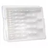 Elizabeth Ward Bead Storage Solutions 45 Piece Stackable Plastic Organizer Tray with 42 Compartments in Assorted Sizes, Labels, and Transparent Lid