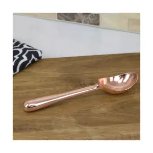 Home Basics Nova Collection Zinc Ice Cream Scoop, Rose Gold