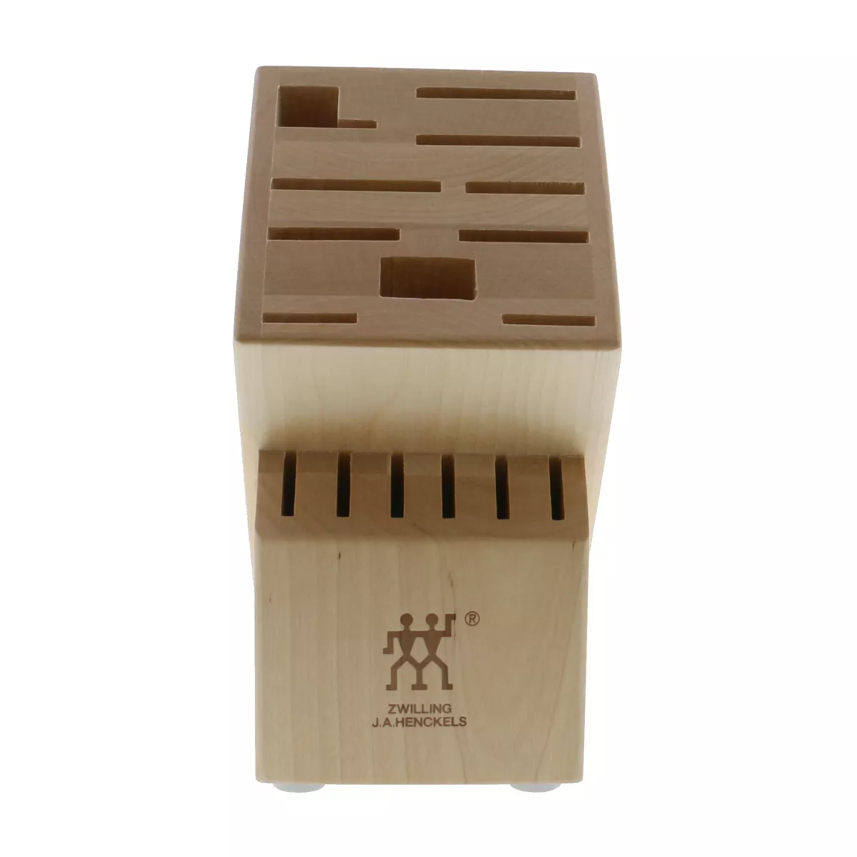 ZWILLING TWIN 16-slot Knife Block - Birchwood Natural