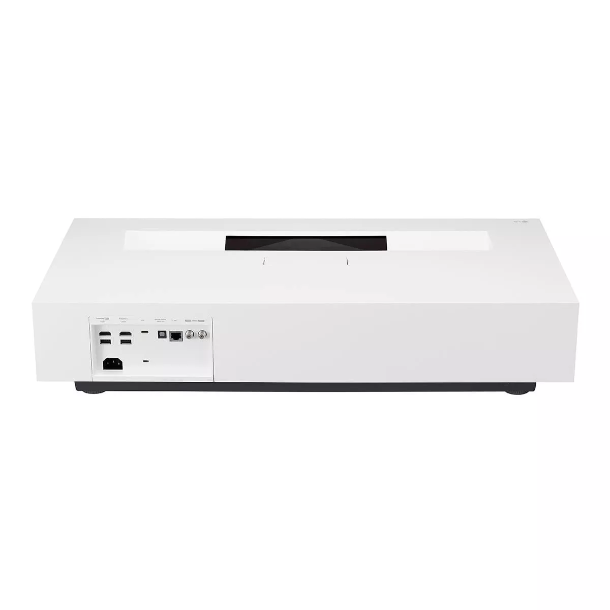 LG HU85LA Ultra Short Throw 4K UHD Laser Smart Home Theater CineBeam Projector (White)