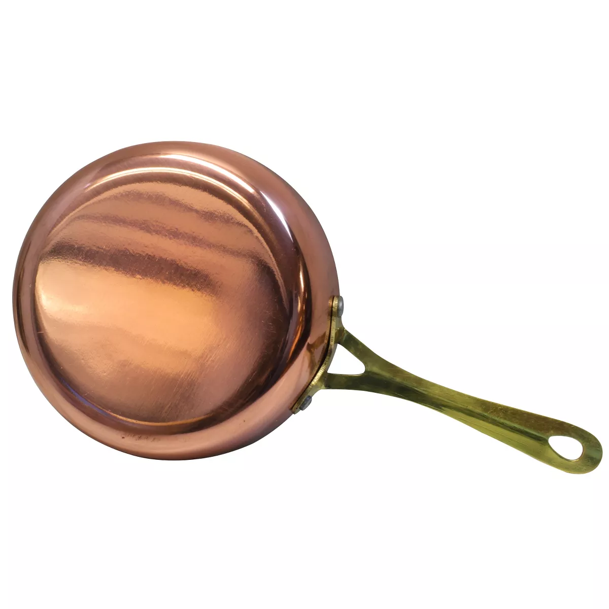 Gibson Home Rembrandt 4.7 Inch Stainless Steel Mini Frying Pan in Copper