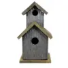 Home & Garden 14.75" Townhouse Bird House Decor Two Tier Direct Designs International - Bird And Insect Houses