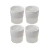 Like-It White Extra Large Versatile Crystal Clear Home Round Frozen Ice Ball Sphere Maker Mold (4 Pack)