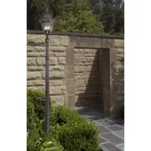 John Timberland Traditional Outdoor Light Post Fixture Veranda Bronze 24 1/2