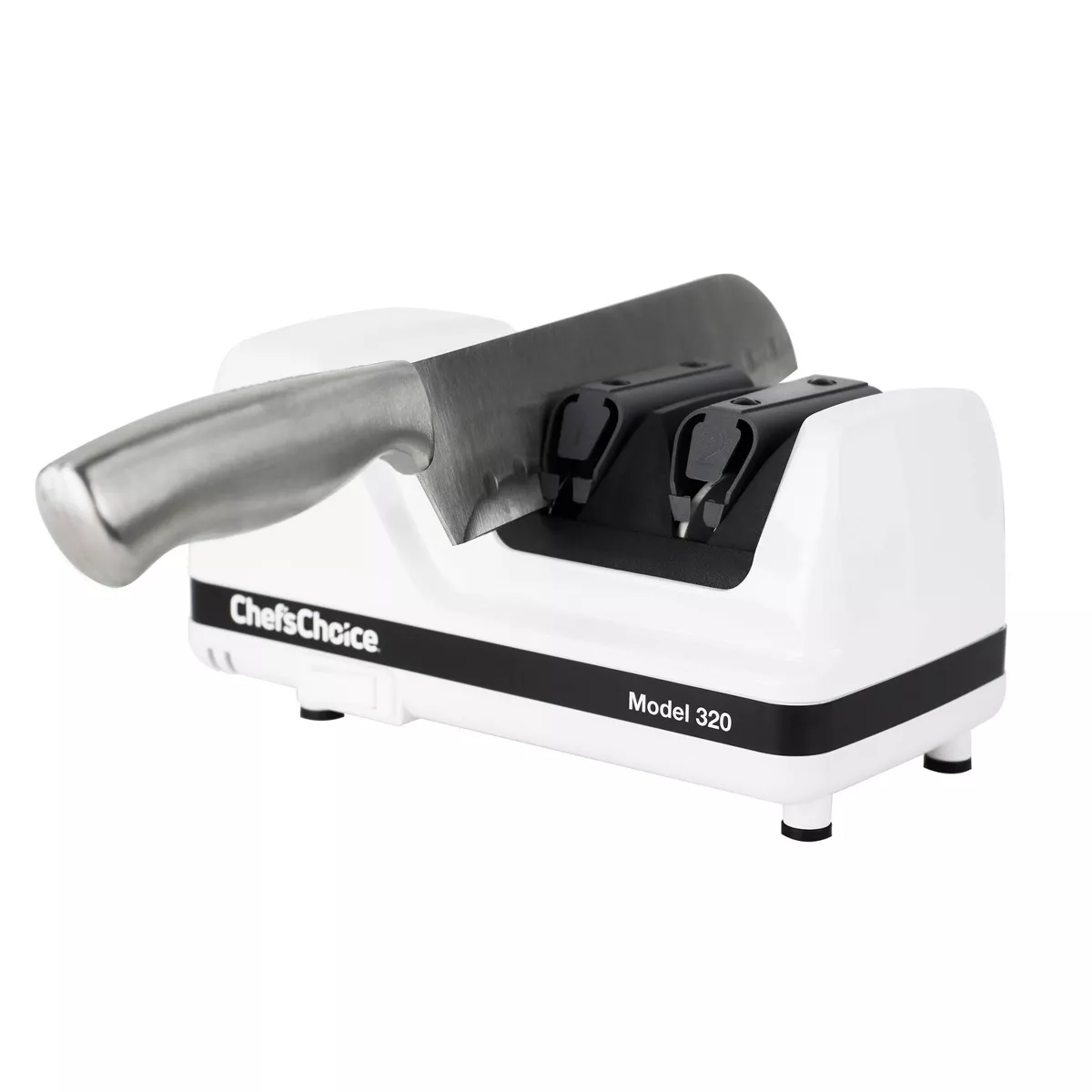 Chef'sChoice Diamond Hone FlexHone Strop Professional Electric Knife Sharpener White