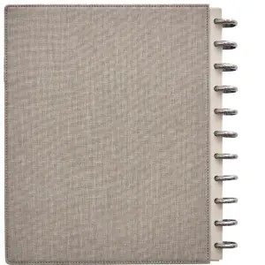 Martha Stewart Linen Letter Discbound Notebook MS102H