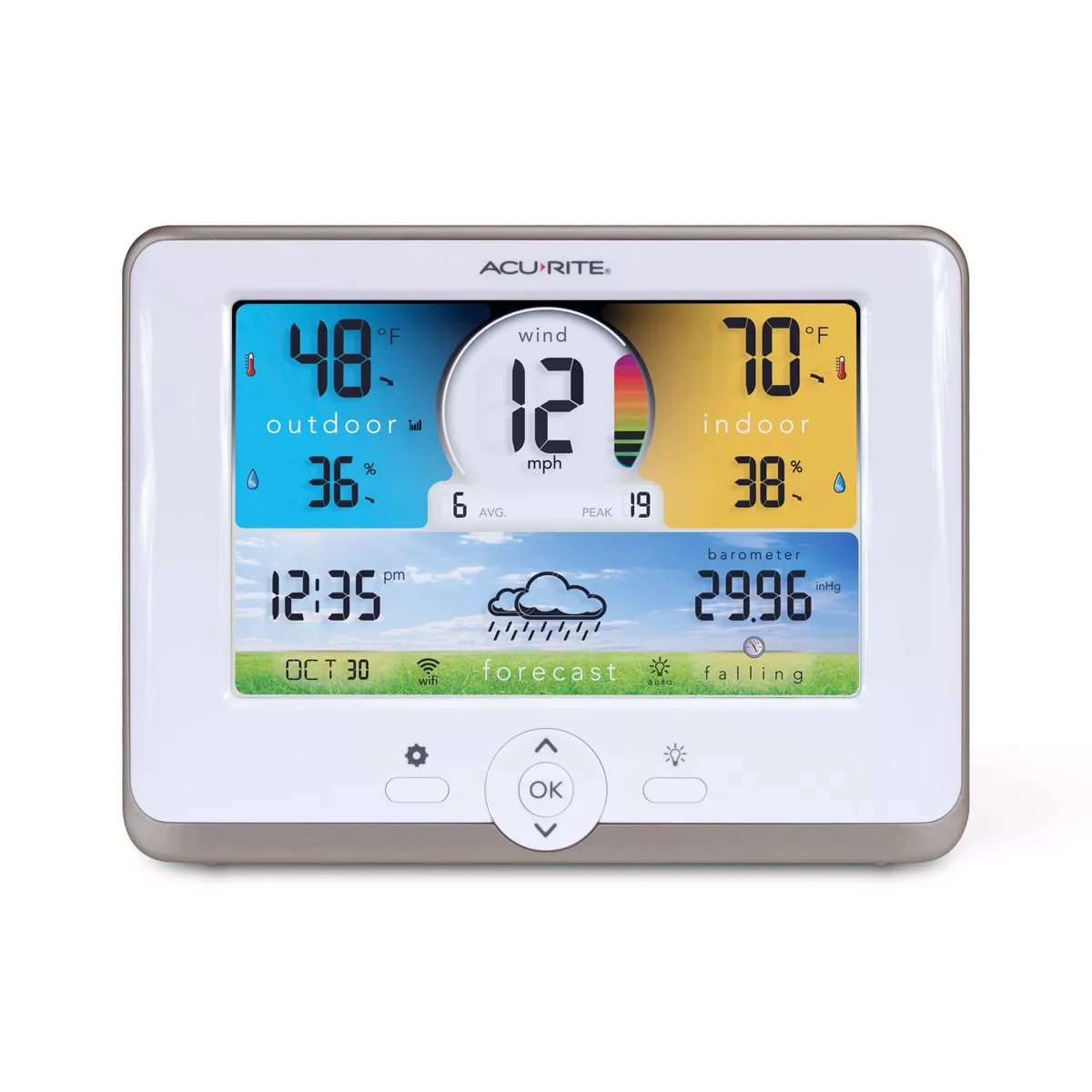 AcuRite 3 in 1 Weather Station with Wi-Fi Connection to 'Weather Underground'