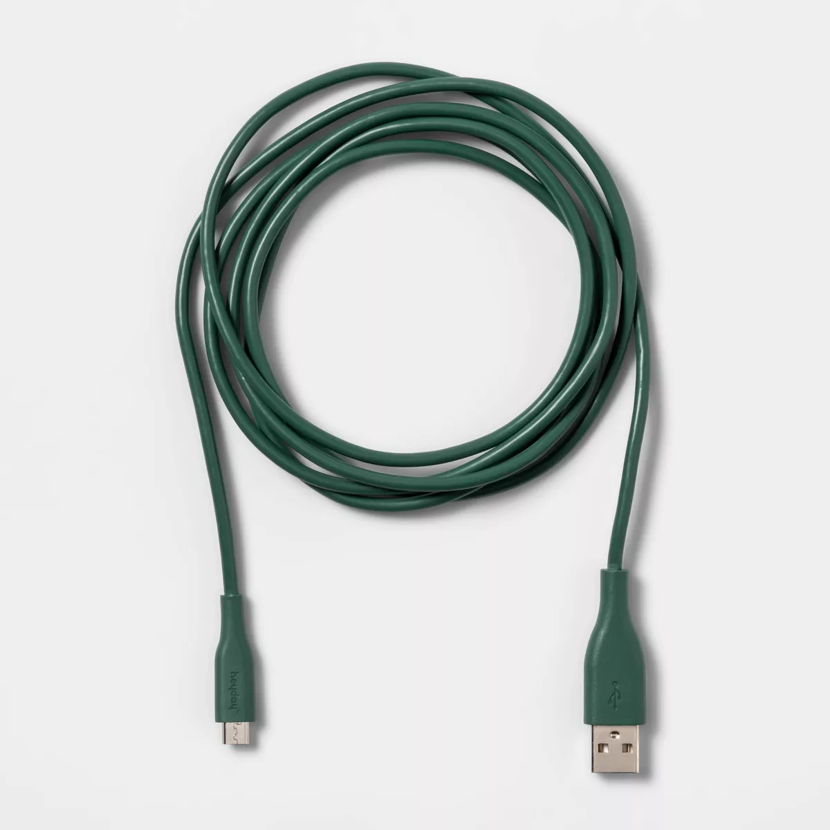 heyday™ 6' USB-A Mirco Cable - Evergreen