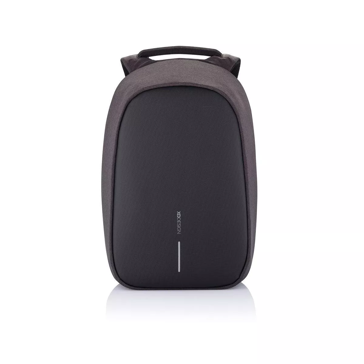 XD Design Bobby Hero Regular Anti Theft Waterproof Travel Laptop Backpack with Integrated USB Charging Port and Sunglasses Holder, Black