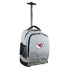NFL Kansas City Chiefs Premium Wheeled Backpack - Gray