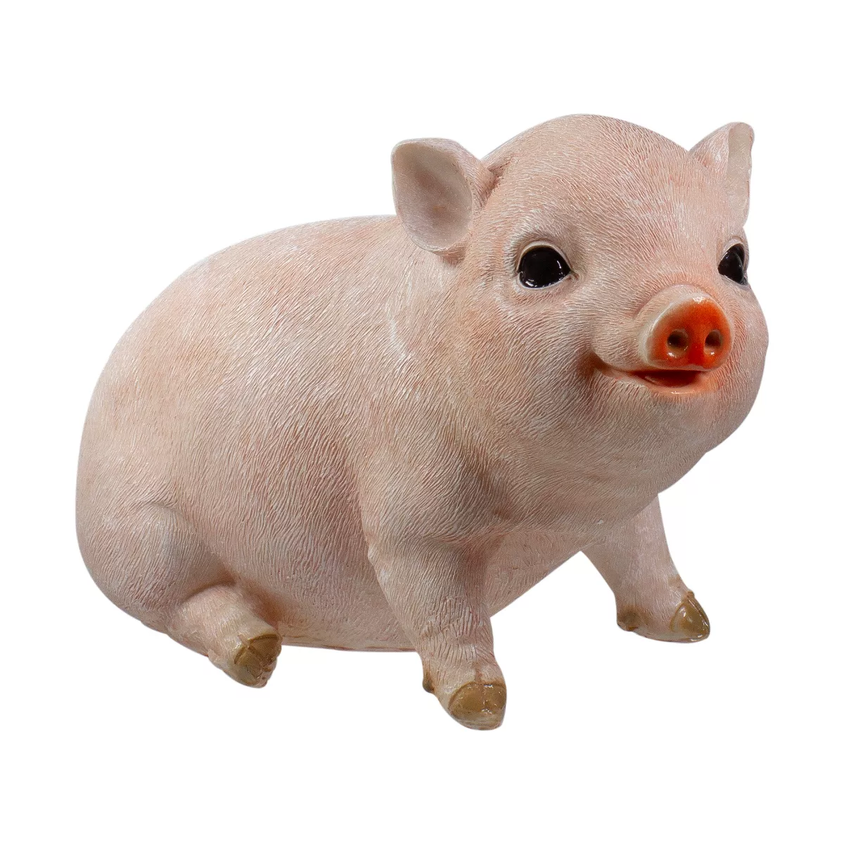 Northlight 12" Realistic Pink Piglet Outdoor Garden Statue