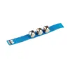 Nino Wrist Bells Strap with 3 Bells Blue 9 in.