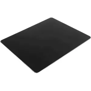 Metal Mouse Pad for Office, Modern Desk Accessories, Aluminum, Blush Pink (8.65 x 7 inches)