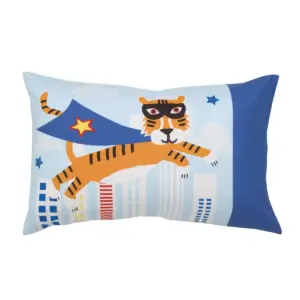 4pc Toddler Everything Kids' Super Hero Caped Wild Animals Bed Set