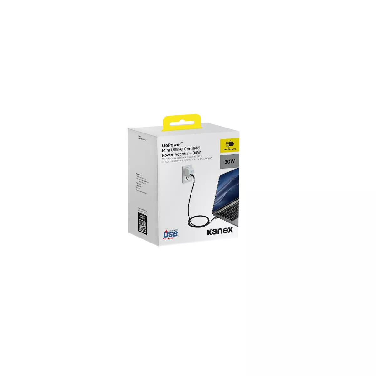 Kanex GoPower Mini USB-C Certified Power Adapter - 30W
