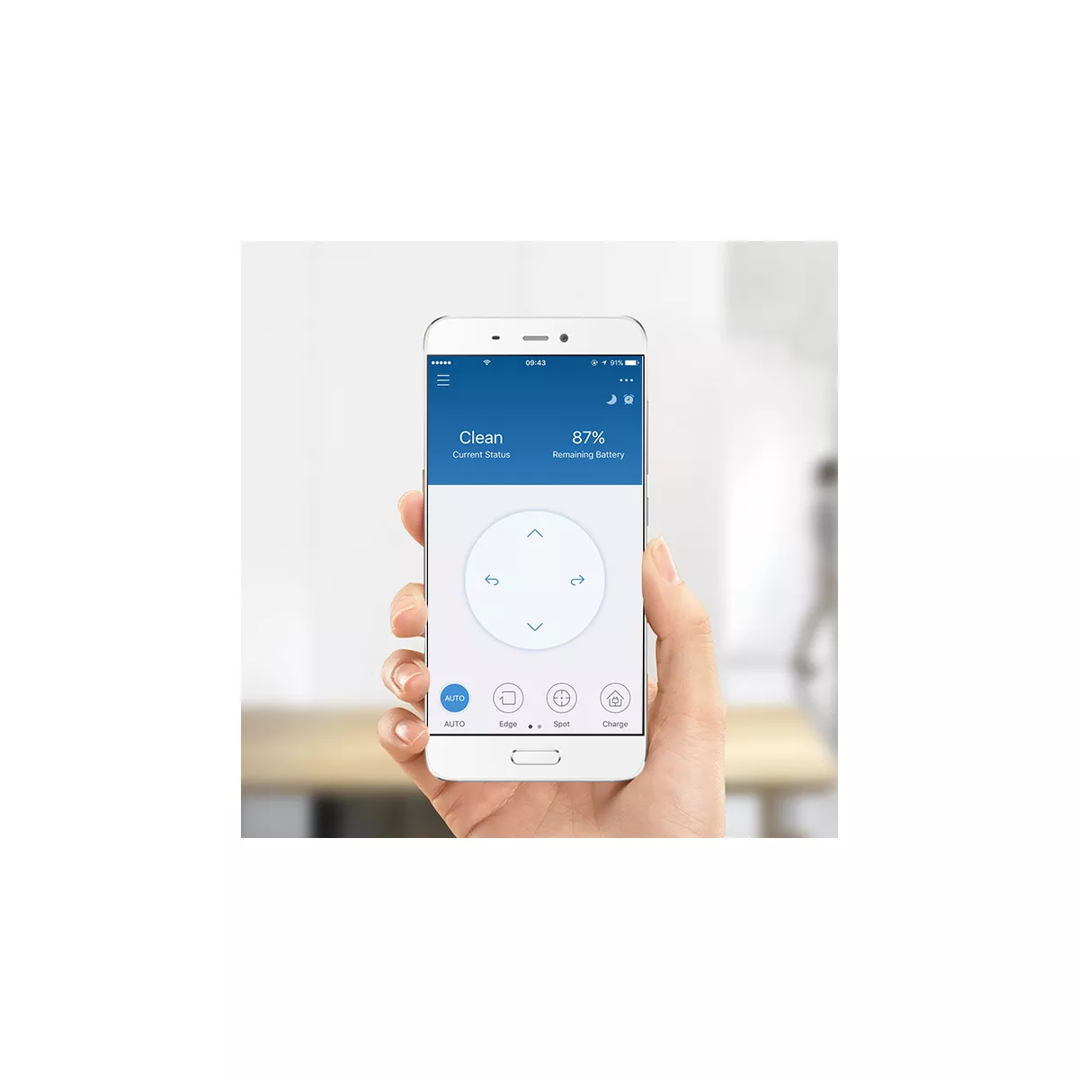 Ecovacs DEEBOT N79W Multi-Surface Robot Vacuum Cleaner with App Control