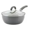 Rachael Ray Create Delicious 3qt Everyday Pan Gray Shimmer