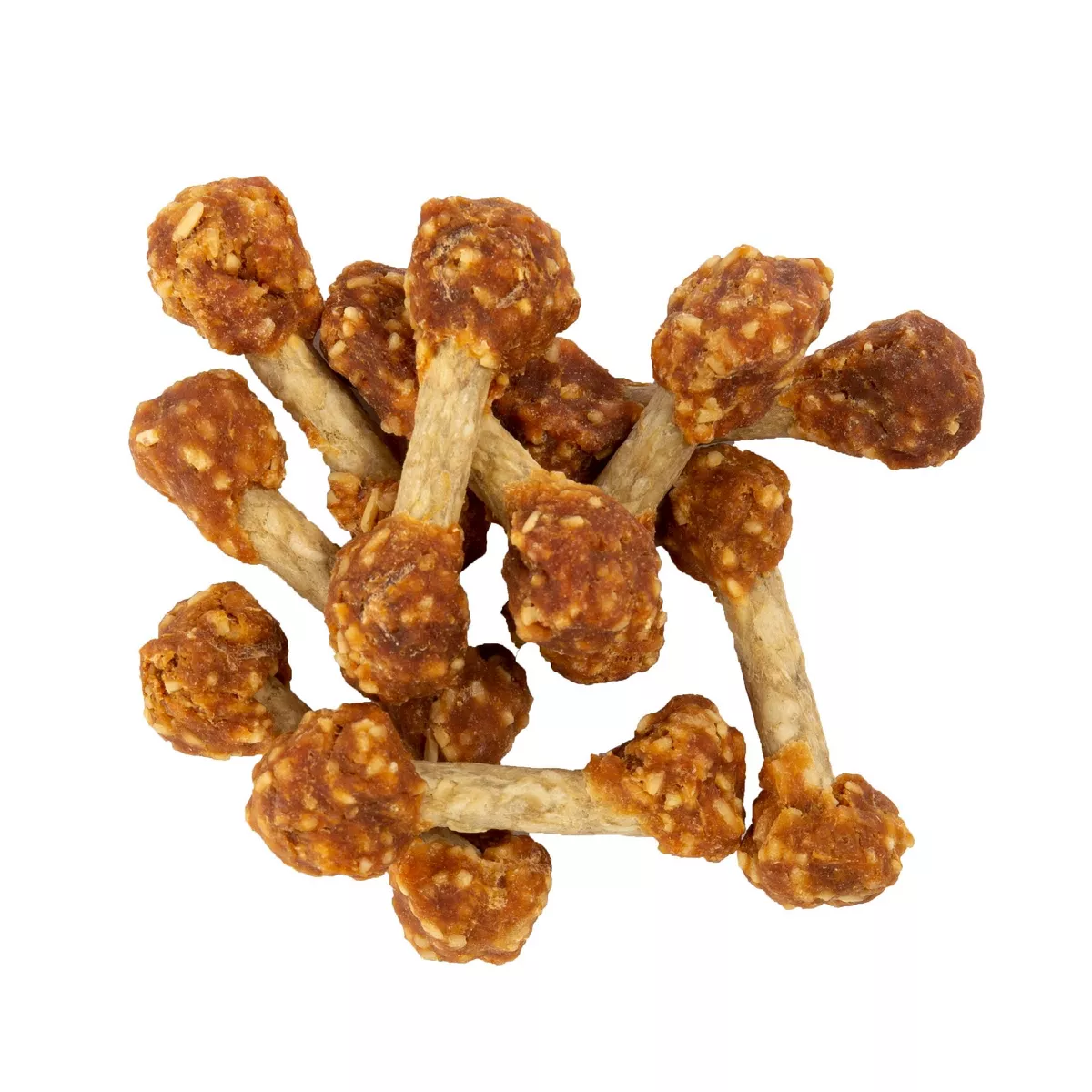 Good 'n' Fun Dumbbell Chicken Rawhide Dog Treats - 4oz