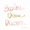 4pk Ceramic Explore Dream Discover Coasters - Thirstystone