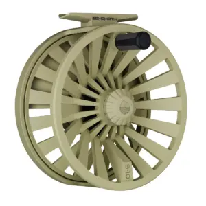 Redington 5-5506R78D Behemoth 7/8 Spool Heavy-Duty Adjustable Drag Carbon Fiber Fly Fishing Reel, Desert Tan