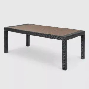 Deco 9pc Rectangle Dining Set - Gray - RST Brands