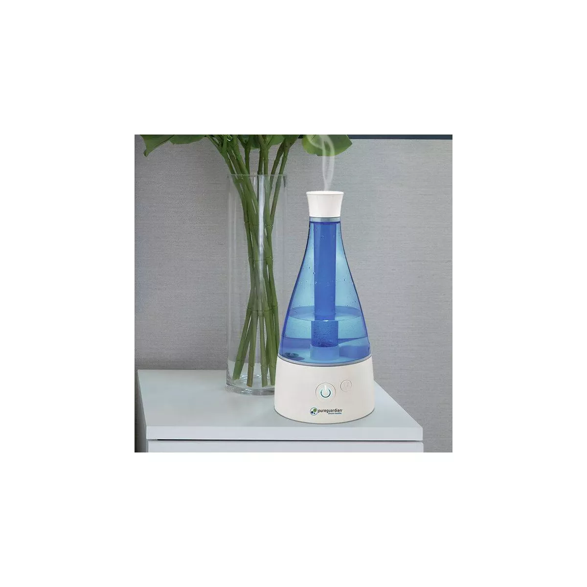 Pureguardian .5 Gal H940AR 30-Hour Ultrasonic Cool Mist Humidifier with Aromatherapy
