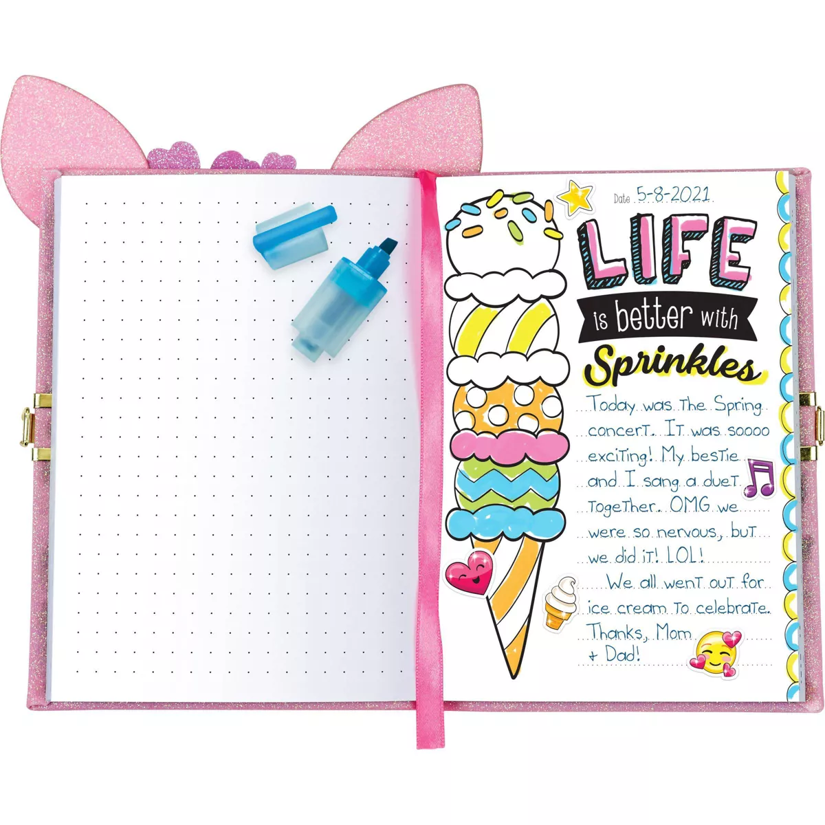 200pc Deer Diary Kit - Creativity for Kids