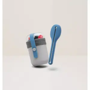 BergHOFF Leo To-Go Set, Grey and Blue