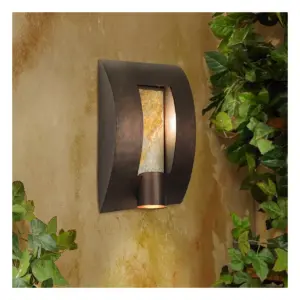 Franklin Iron Works Modern Outdoor Wall Light Fixture Bronze 16