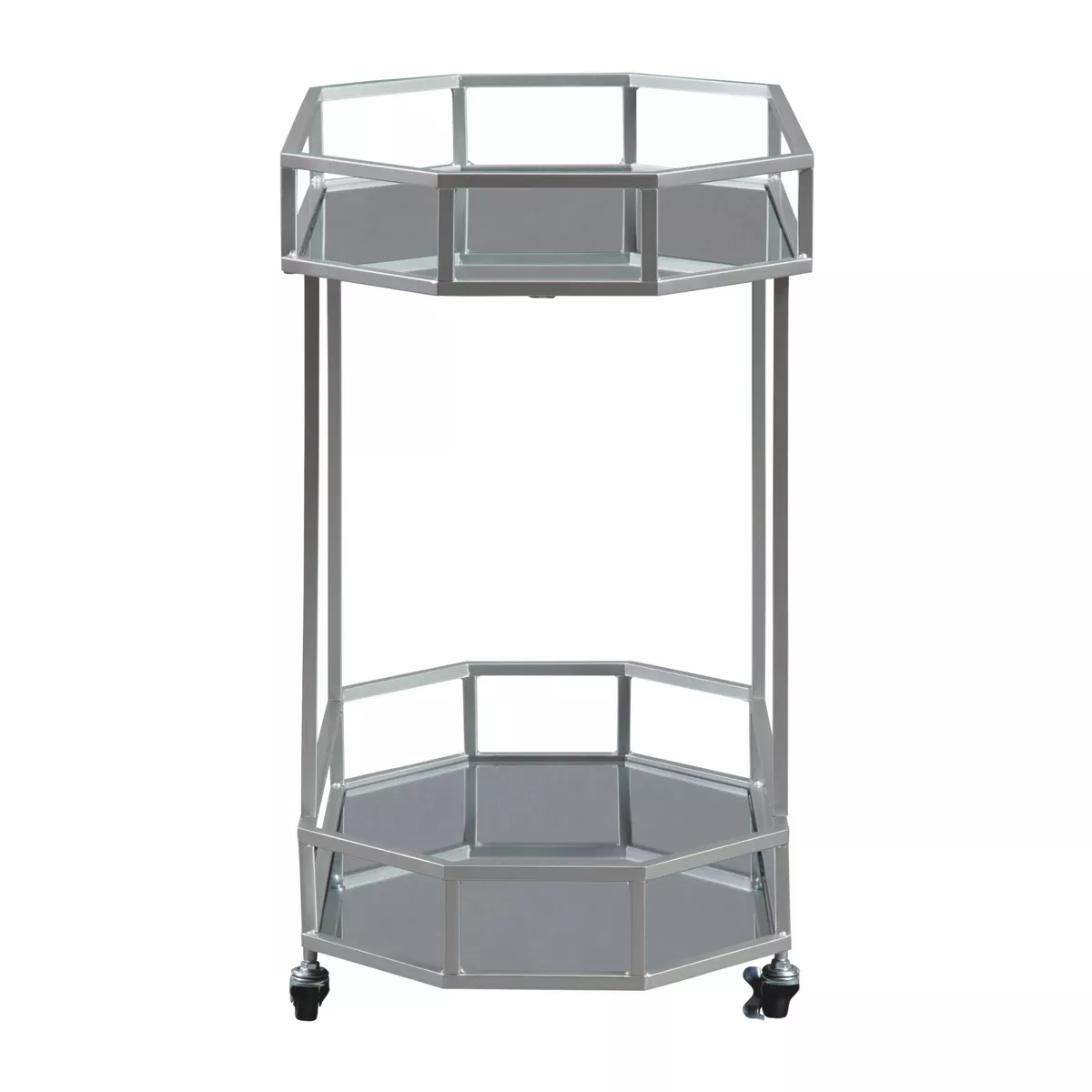 Kadinburg Bar Cart Silver Finish - Signature Design by Ashley