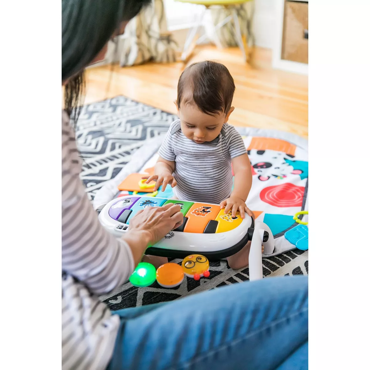 Baby Einstein 4-in-1 Kickin' Tunes Music and Language Discovery Activity Gym