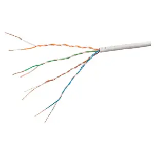 Monoprice Cat6 Ethernet Patch Cable - 1 Feet - Black | Network Internet Cord - Snagless RJ45 Stranded 550MHz UTP CMR Riser Rated Pure Bare Copper Wire