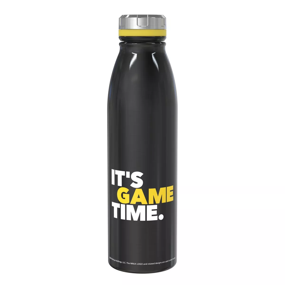 19oz Stainless Steel Ninja Chug Bottle Black - Zak Designs