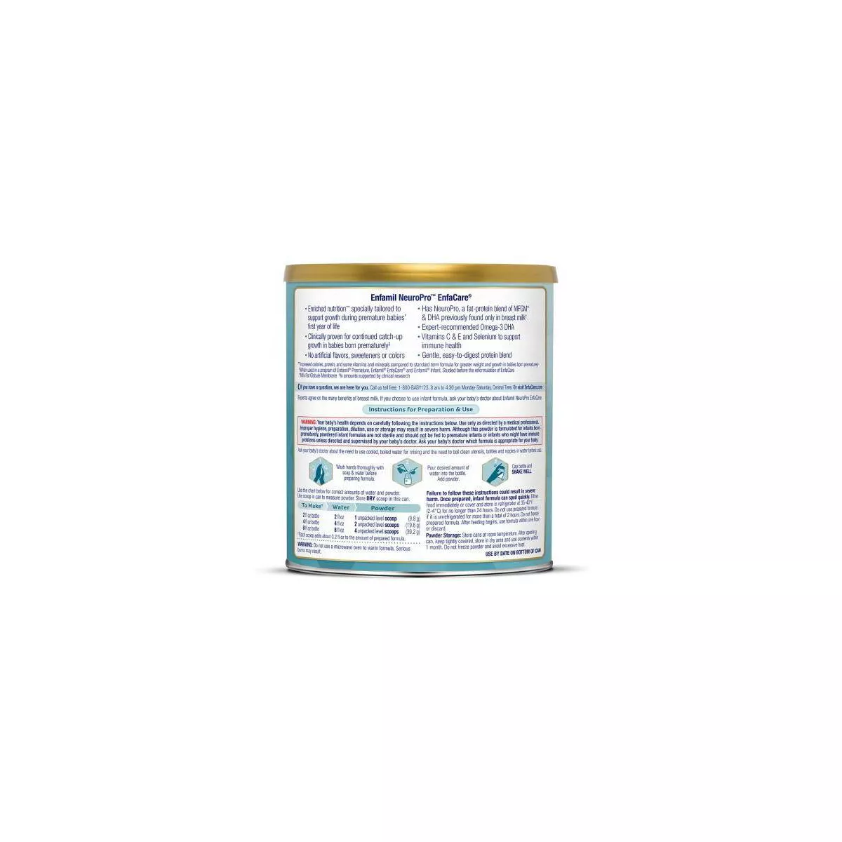 Enfamil EnfaCare NeuroPro Infant Formula Powder - 12.8oz