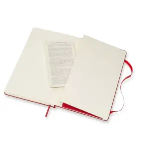 Moleskine Large, Dotted, Red Scarlet, Hard Cover 715420