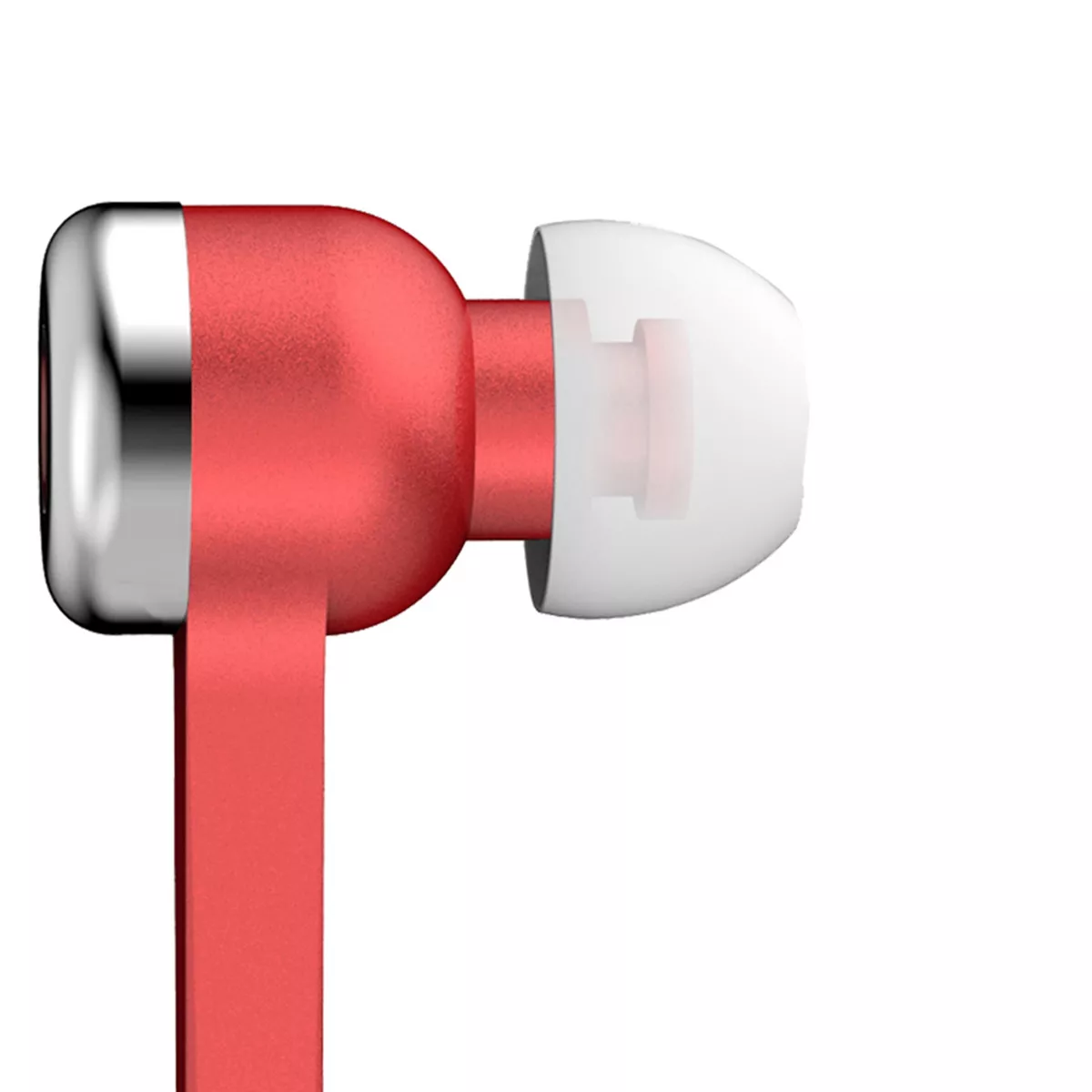 Supersonic Digital Stereo Earphones in Red