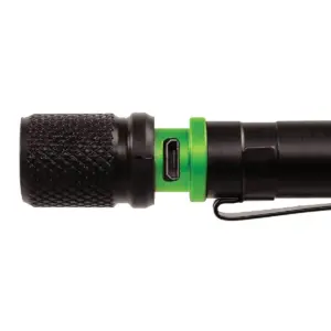 Police Security Aura RS 180 Lumens Rechargeable LED Penlight