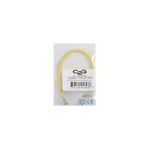 C2G-10ft Cat5e Non-Booted Unshielded (UTP) Network Patch Cable - Yellow - Category 5e for Network Device - RJ-45 Male - RJ-45 Male - 10ft - Yellow