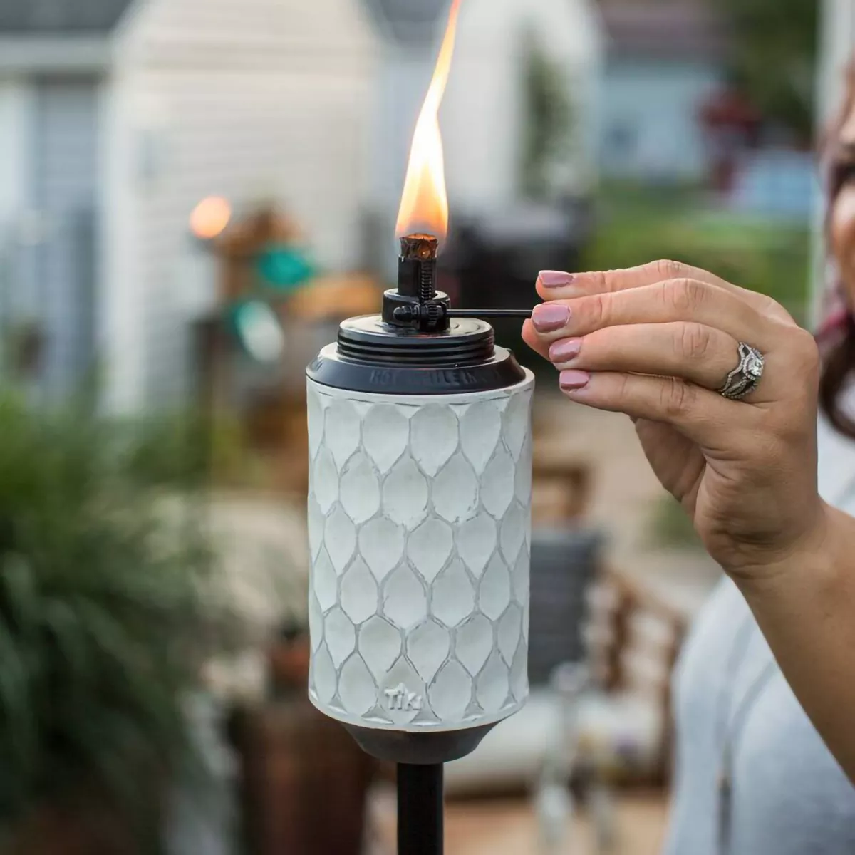 Adjustable Flame 2-n-1 Farm House Torch - TIKI