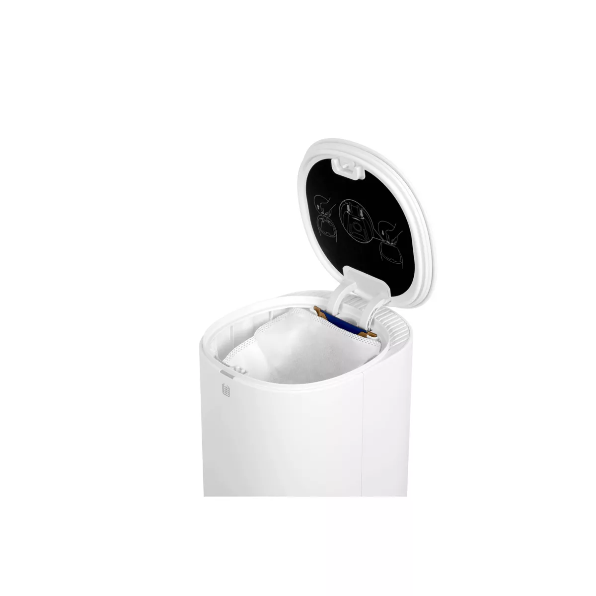 Ecovacs DEEBOT N8+ Laser Mapping Vacuuming and Mopping Robot with Self Empty - White